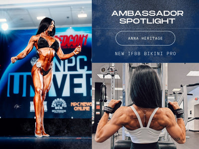Ambassador Spotlight: New IFBB Bikini Pro Anna Heritage