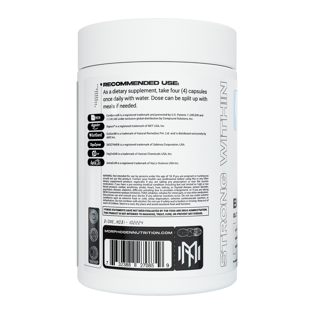 BIOME: GUT + DIGESTION SUPPORT – Morphogen Nutrition